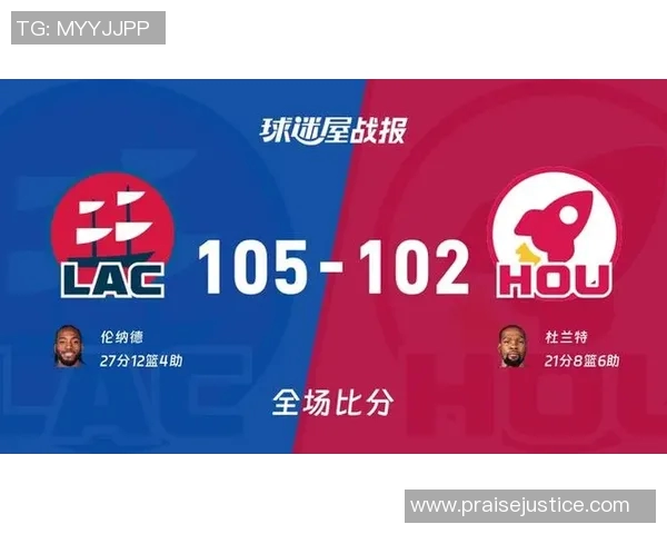 火箭与快船激战正酣19-20赛季精彩对决回顾与分析