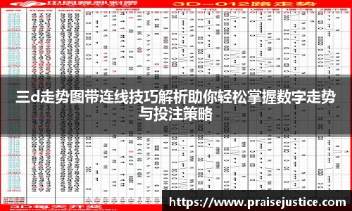 三d走势图带连线技巧解析助你轻松掌握数字走势与投注策略